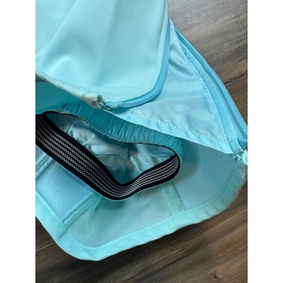 Athleta Womens Softshell Maribel Snow Ski Pants Size 6T Pale Aqua Fleece Backed - Picture 5 of 10